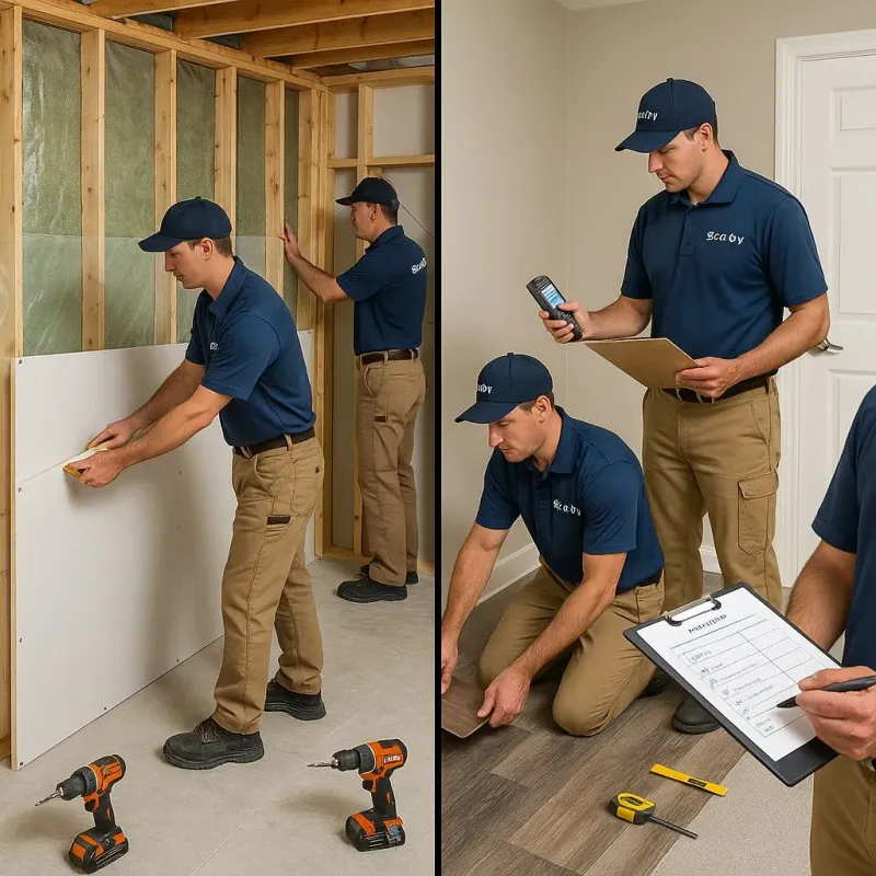 Repairs and Reconstruction process in Paradise Hills, NM